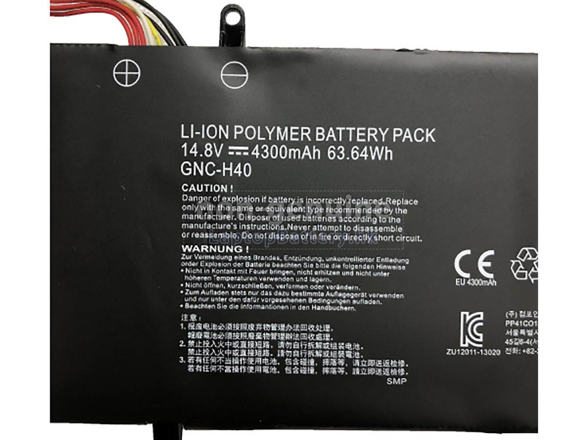GIGABYTE技嘉GNC-H40電池