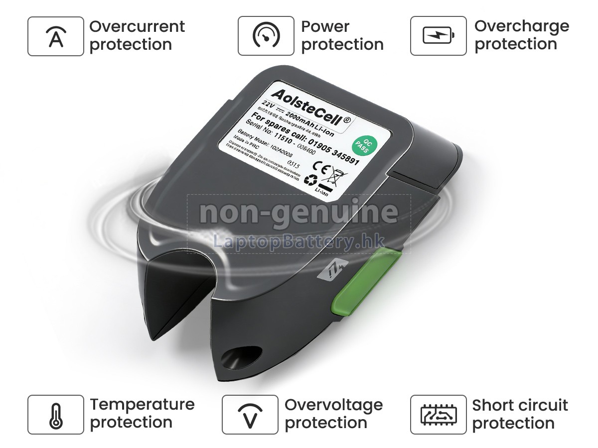 Gtech 102A0008代用電池
