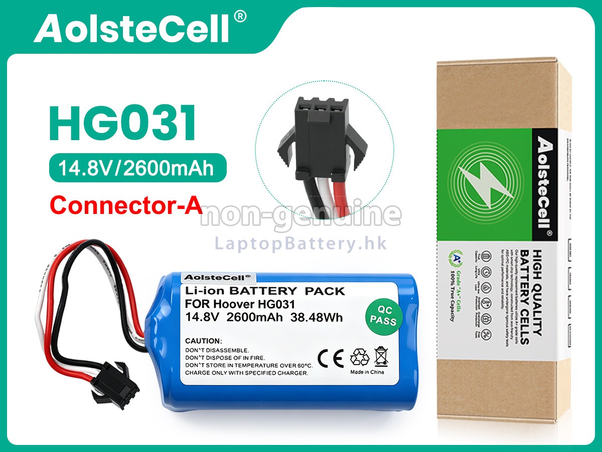 Hoover HGO330HC011代用電池