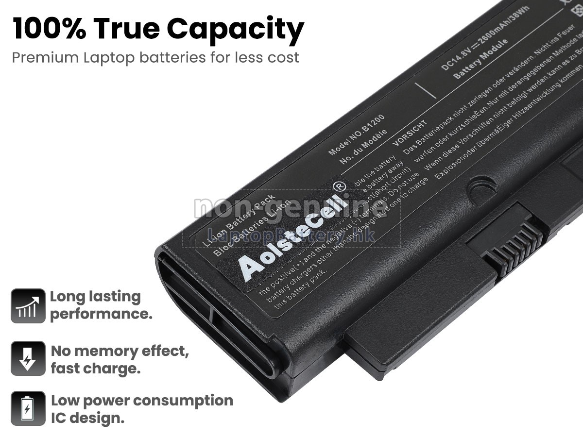 Compaq Presario B1244TU代用電池