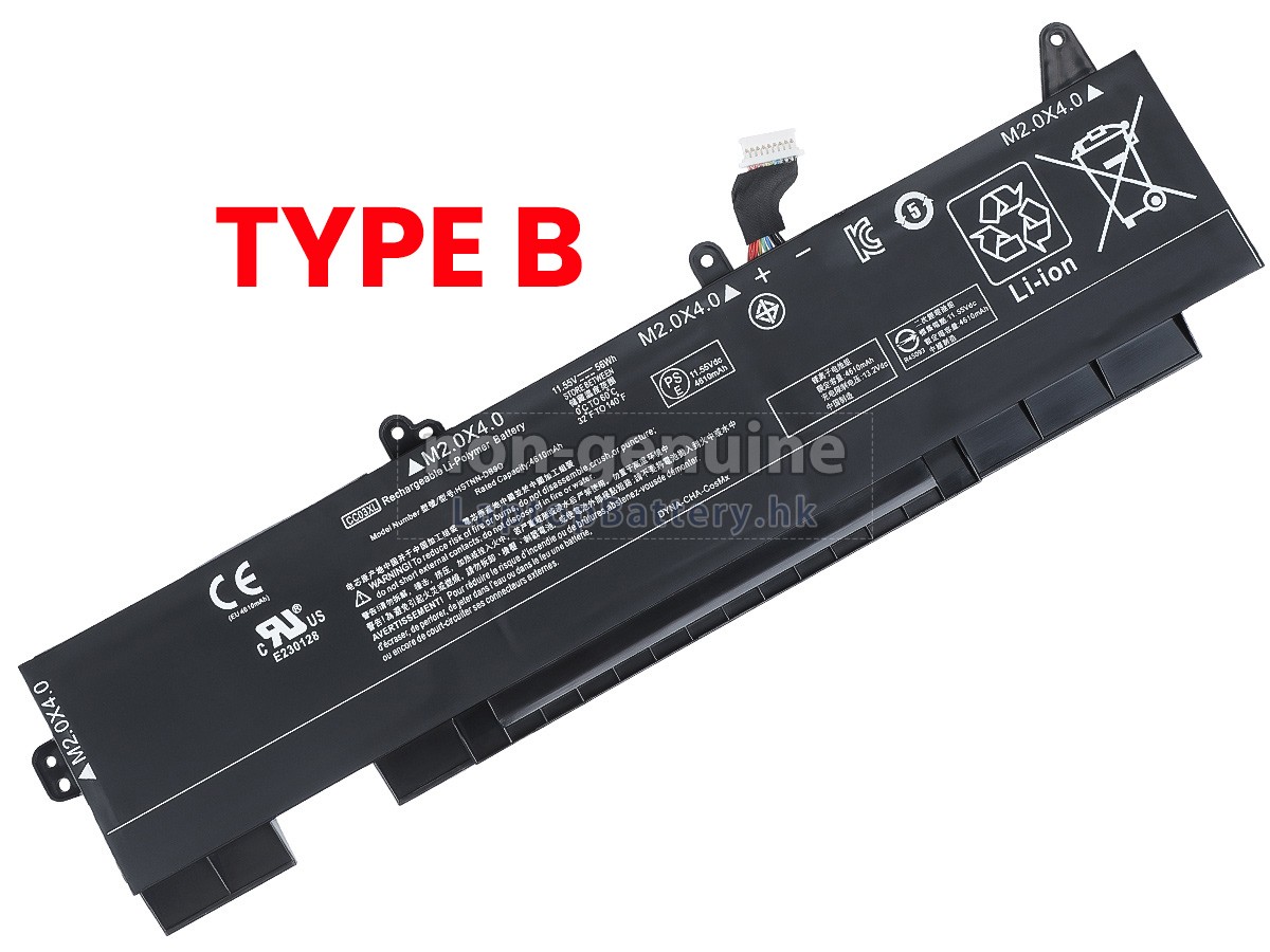 HP CC03XL代用電池