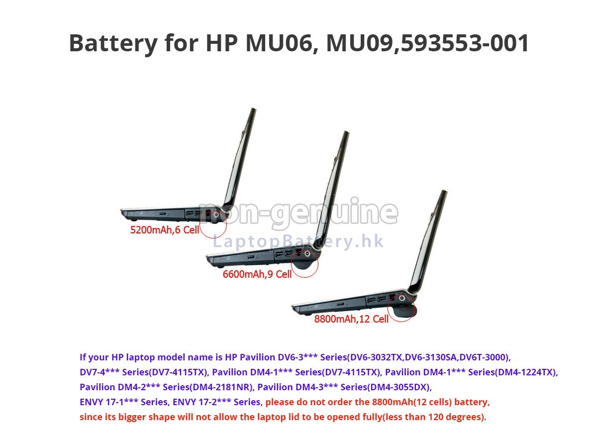 HP惠普HSTNN-UB0W電池