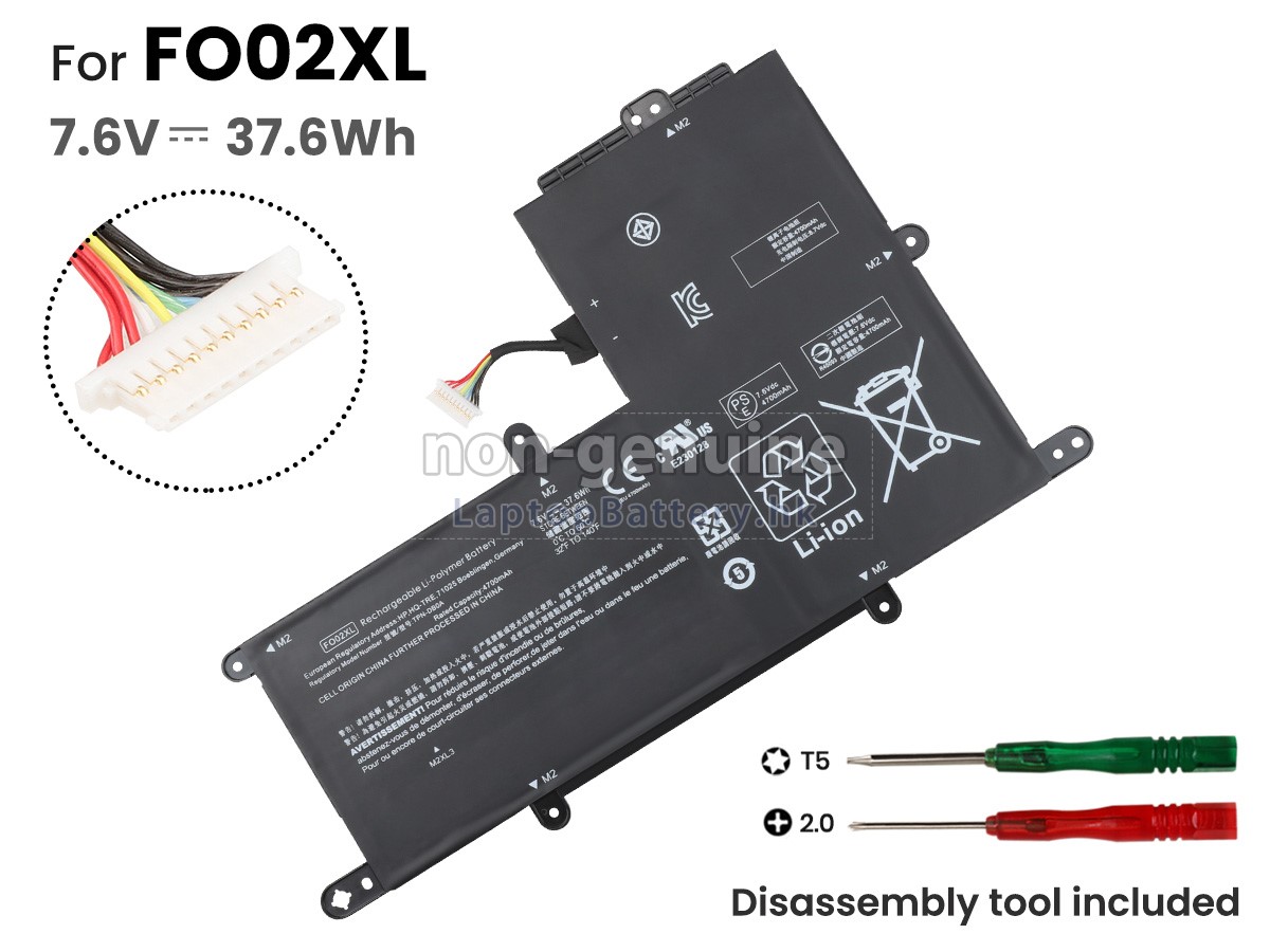 HP惠普Chromebook 11A-NA0500SA電池