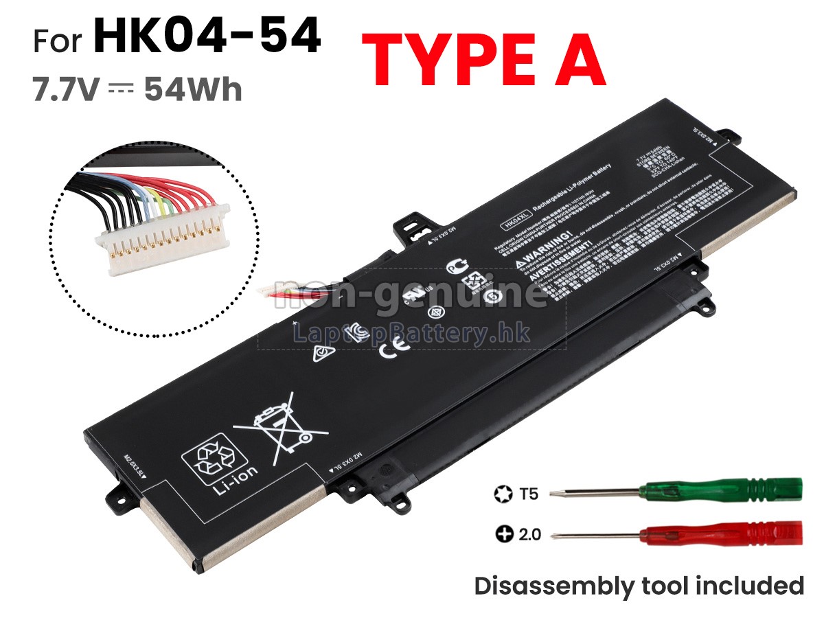 HP HK04078XL代用電池