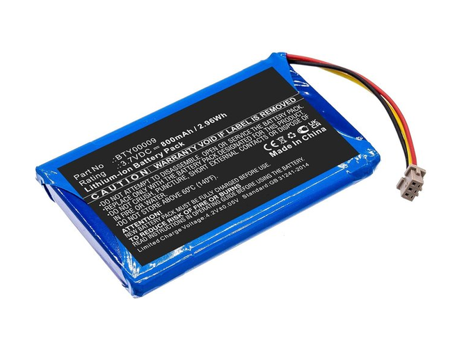 INGENICO BTY00009電池