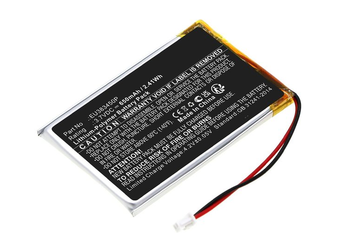 INGENICO EU383450P電池