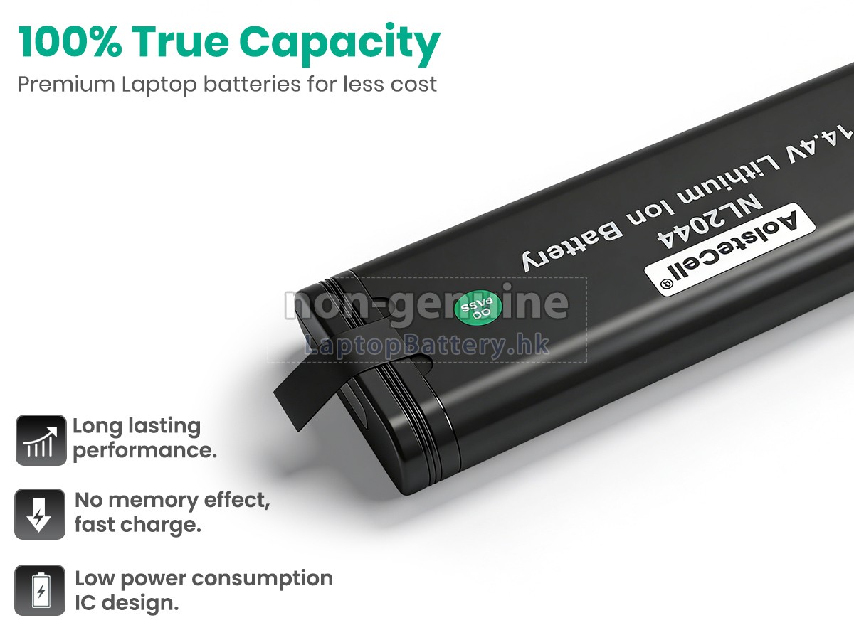 Inspired Energy NL2044代用電池