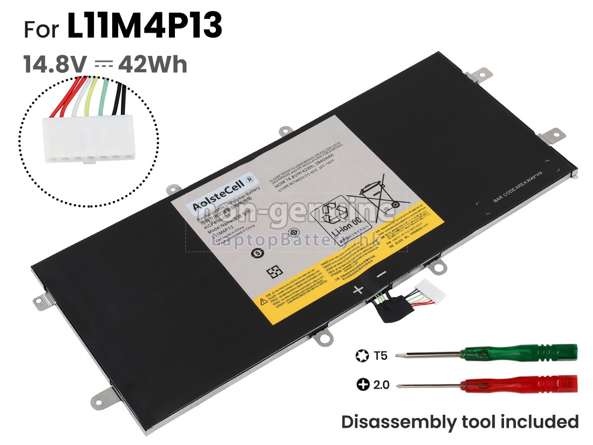 Lenovo L11M4P13代用電池