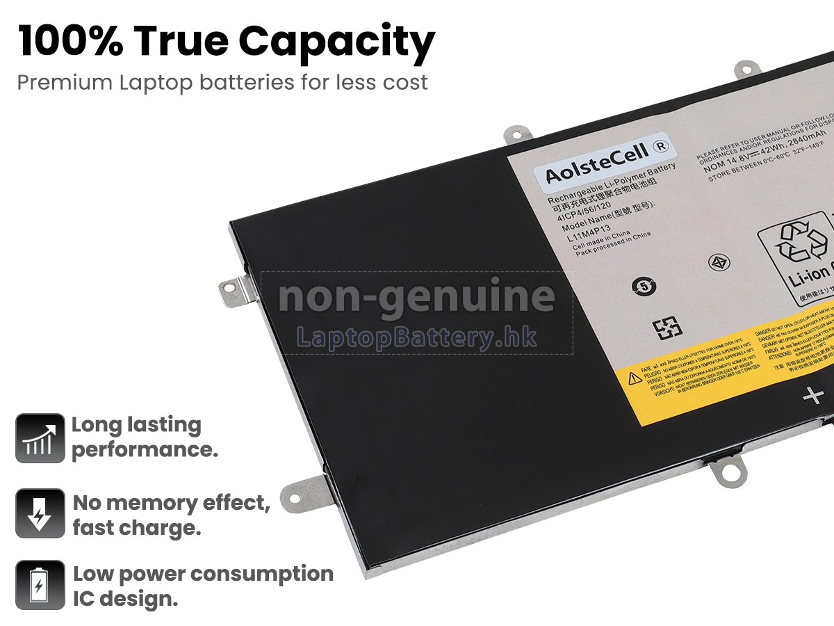 Lenovo L11M4P13代用電池