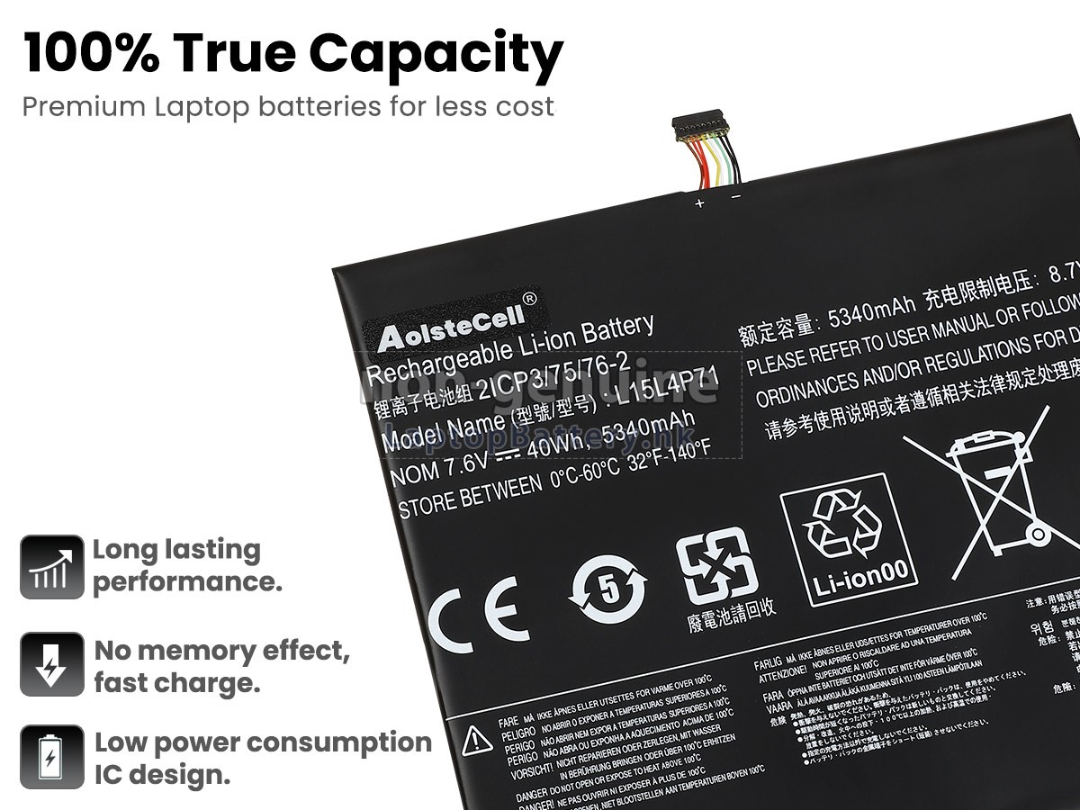 Lenovo MIIX 700-12ISK代用電池