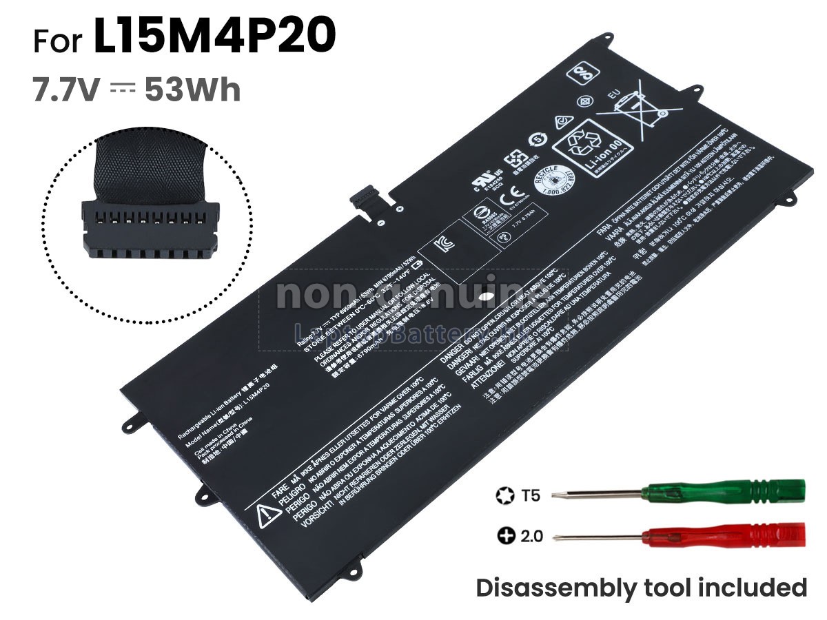 Lenovo L15M4P20代用電池