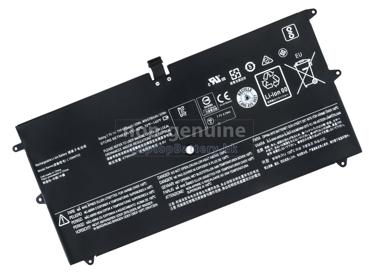 Lenovo L15M4P20代用電池