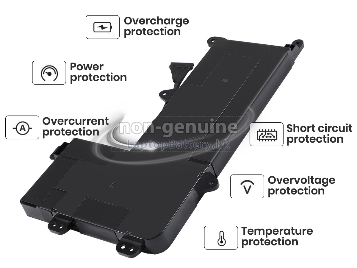 Lenovo LEGION Y720-15IKB-80VR00A7GE代用電池