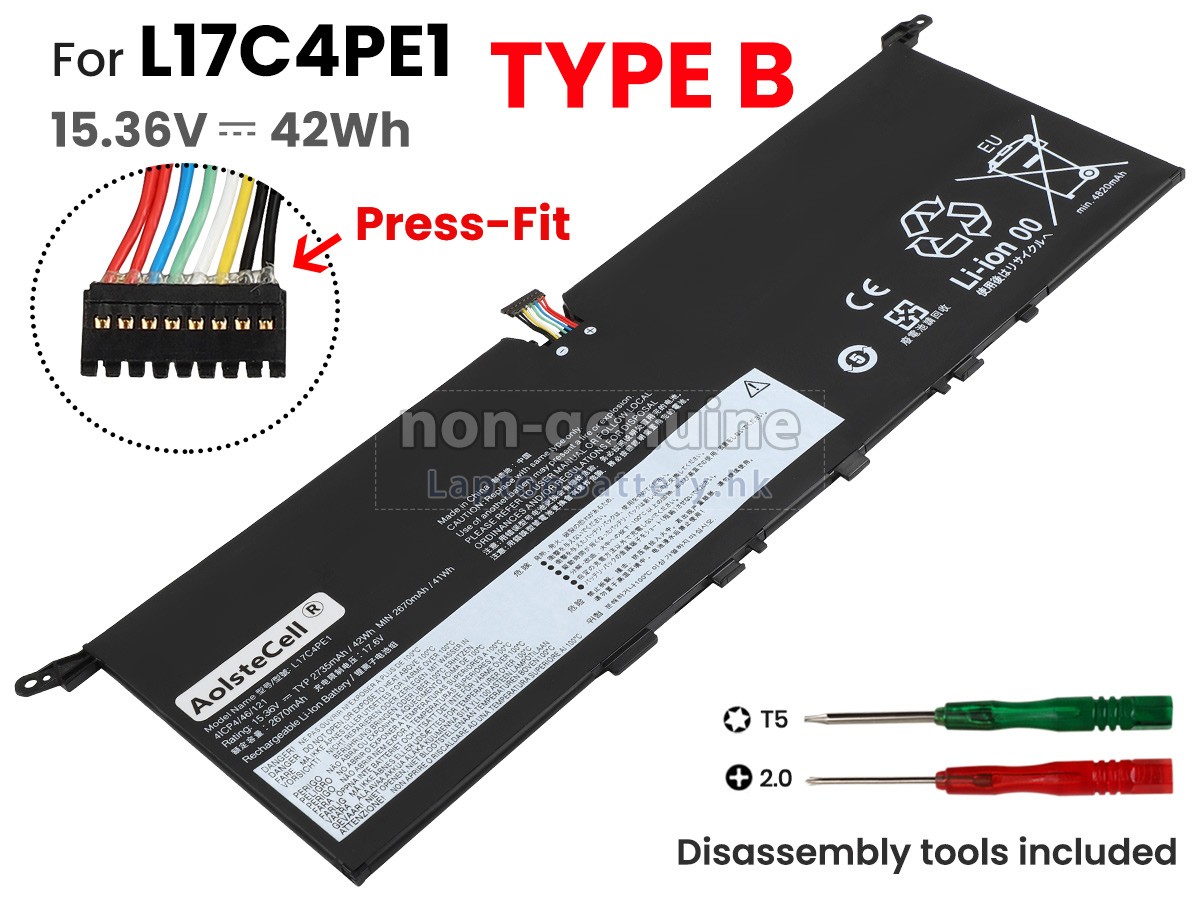 Lenovo 5B10R32748代用電池