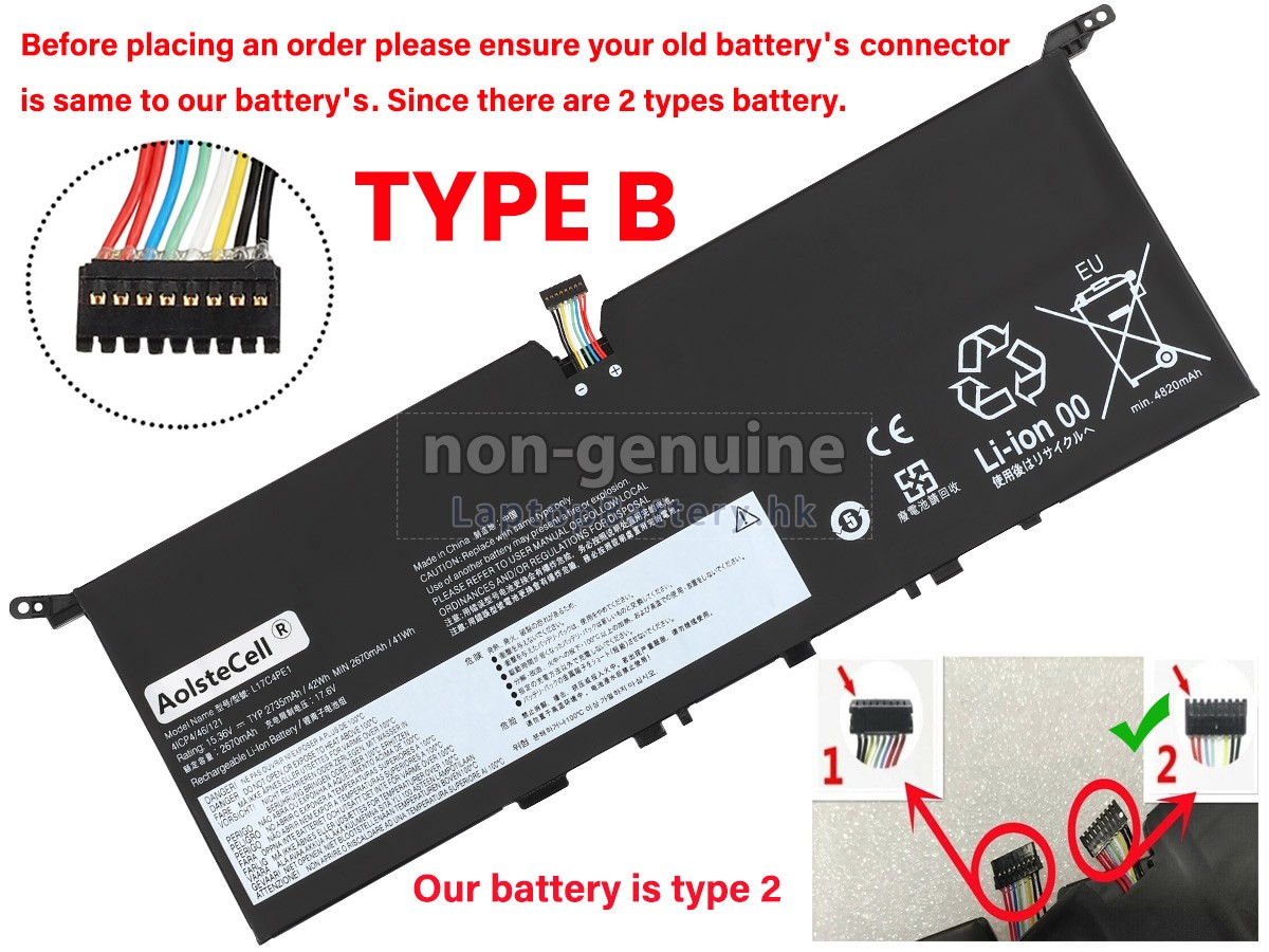 Lenovo 5B10R32748代用電池