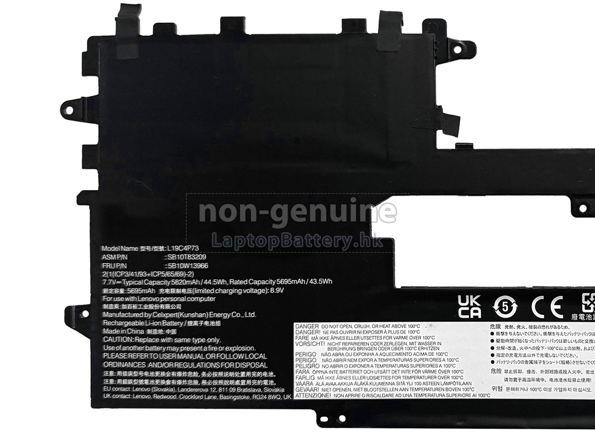 Lenovo L19C4P73代用電池