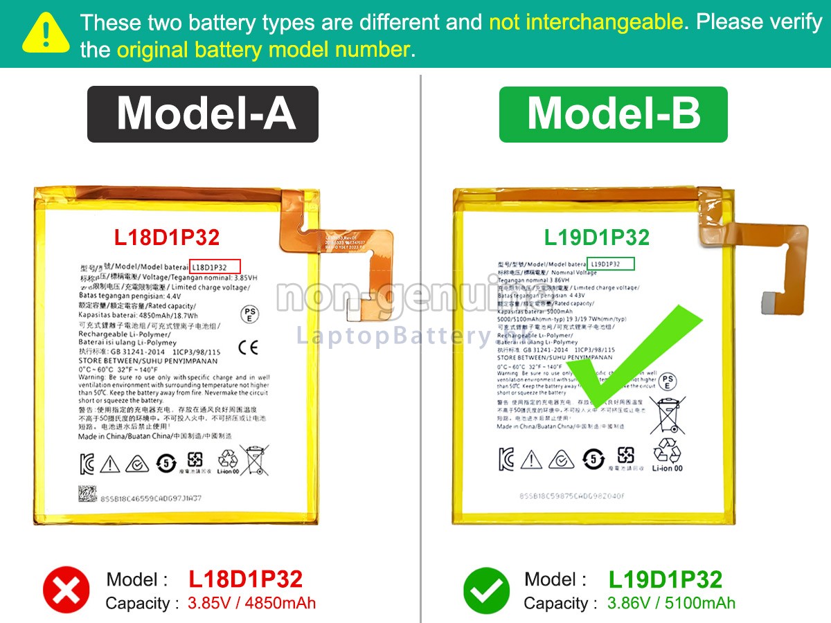 Lenovo TB328FU代用電池