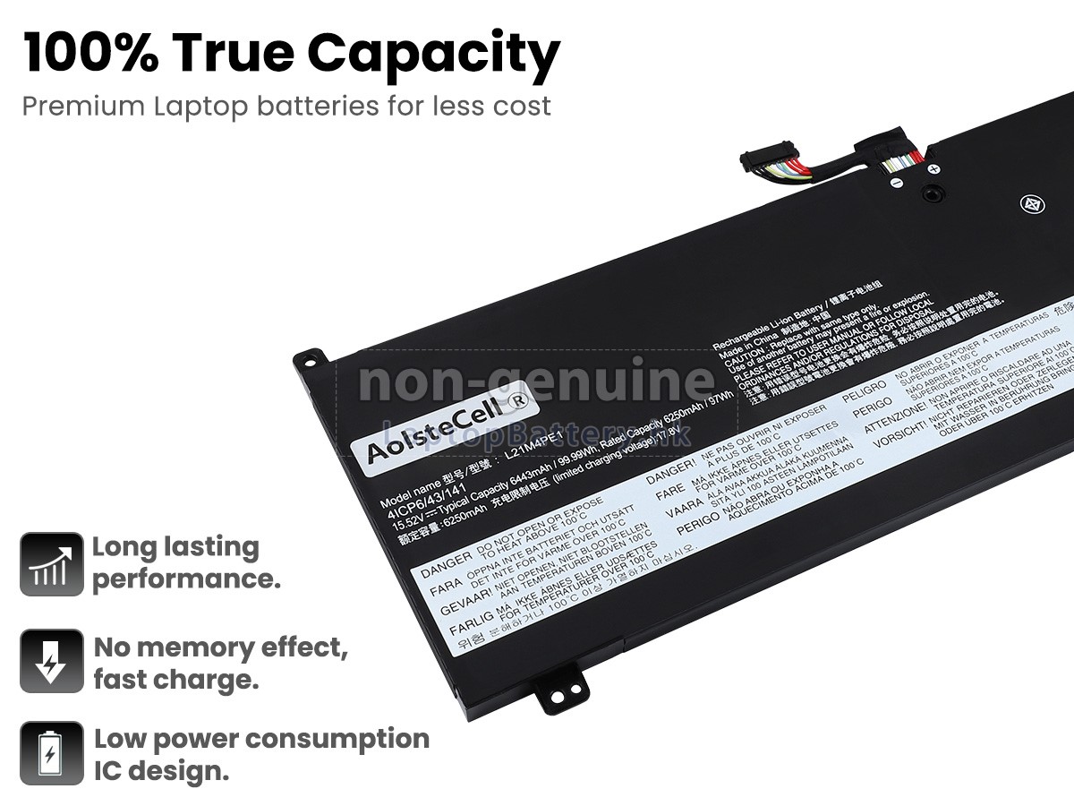 Lenovo L21B4PE1代用電池