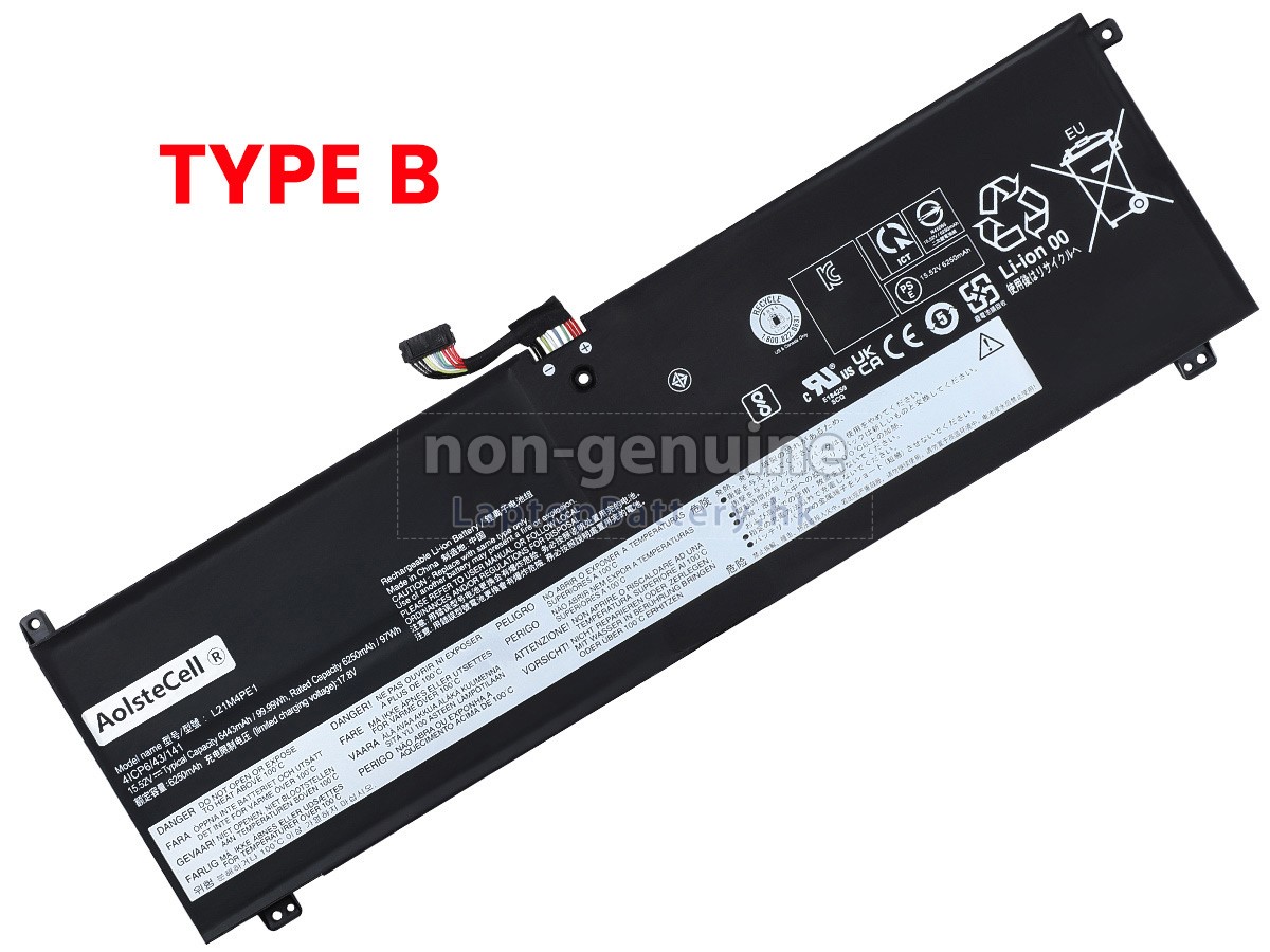 Lenovo L21B4PE1代用電池