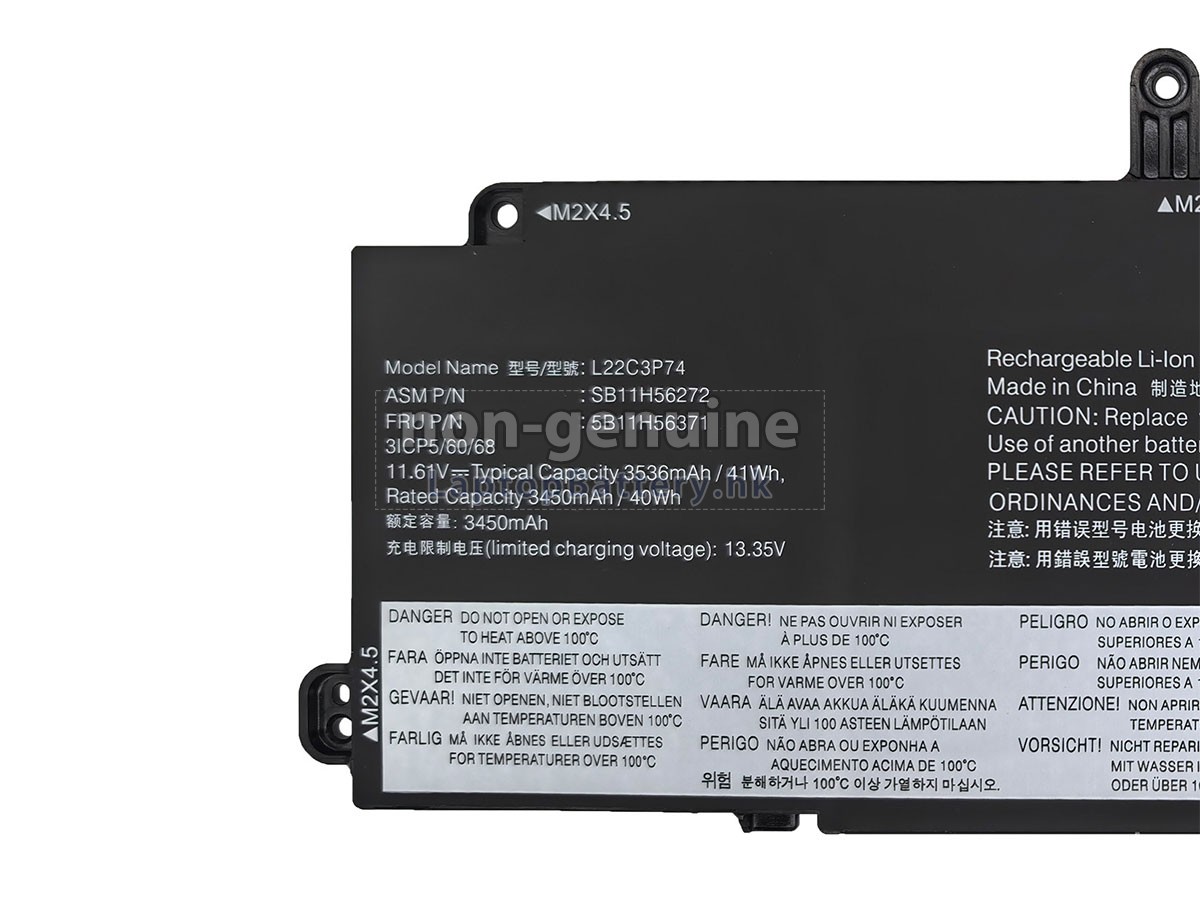 Lenovo 5B11H56372代用電池