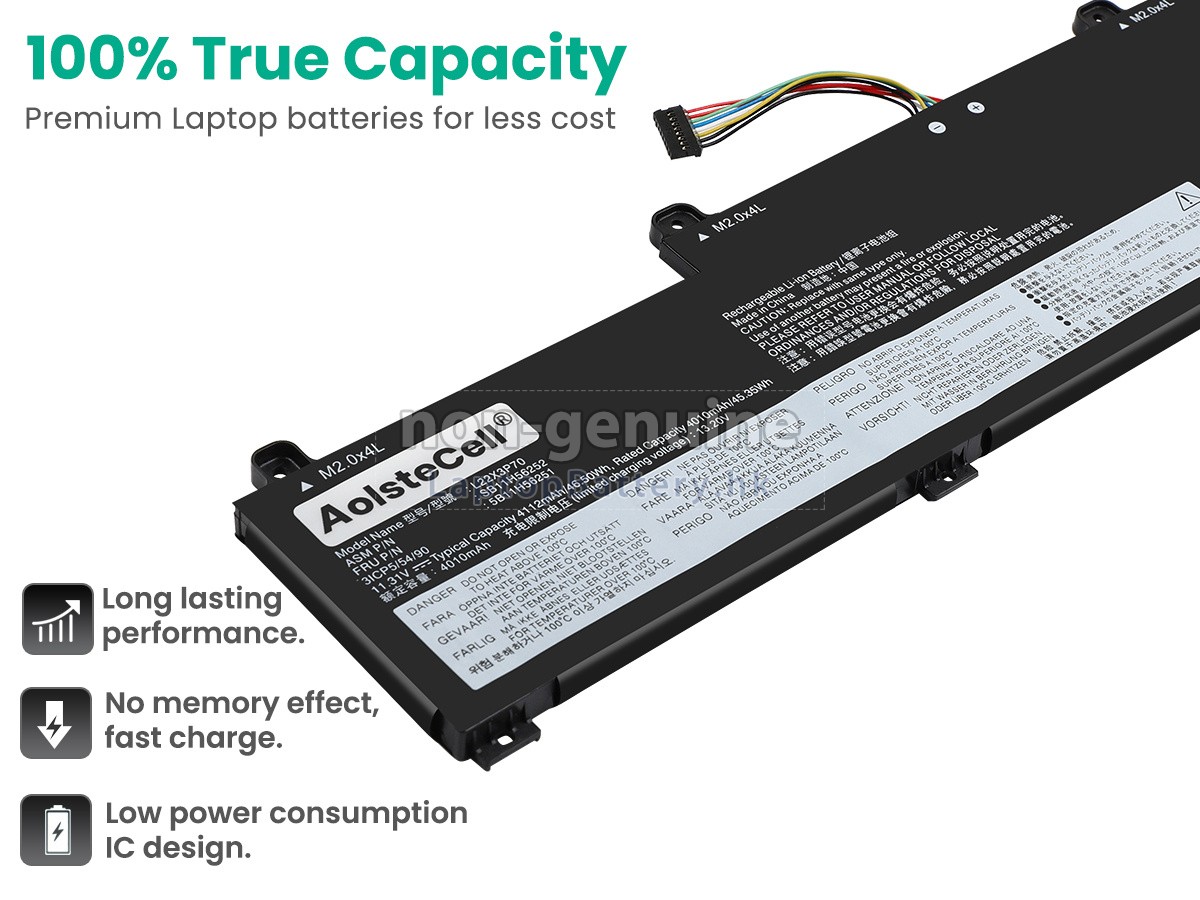 Lenovo L22D3P70代用電池
