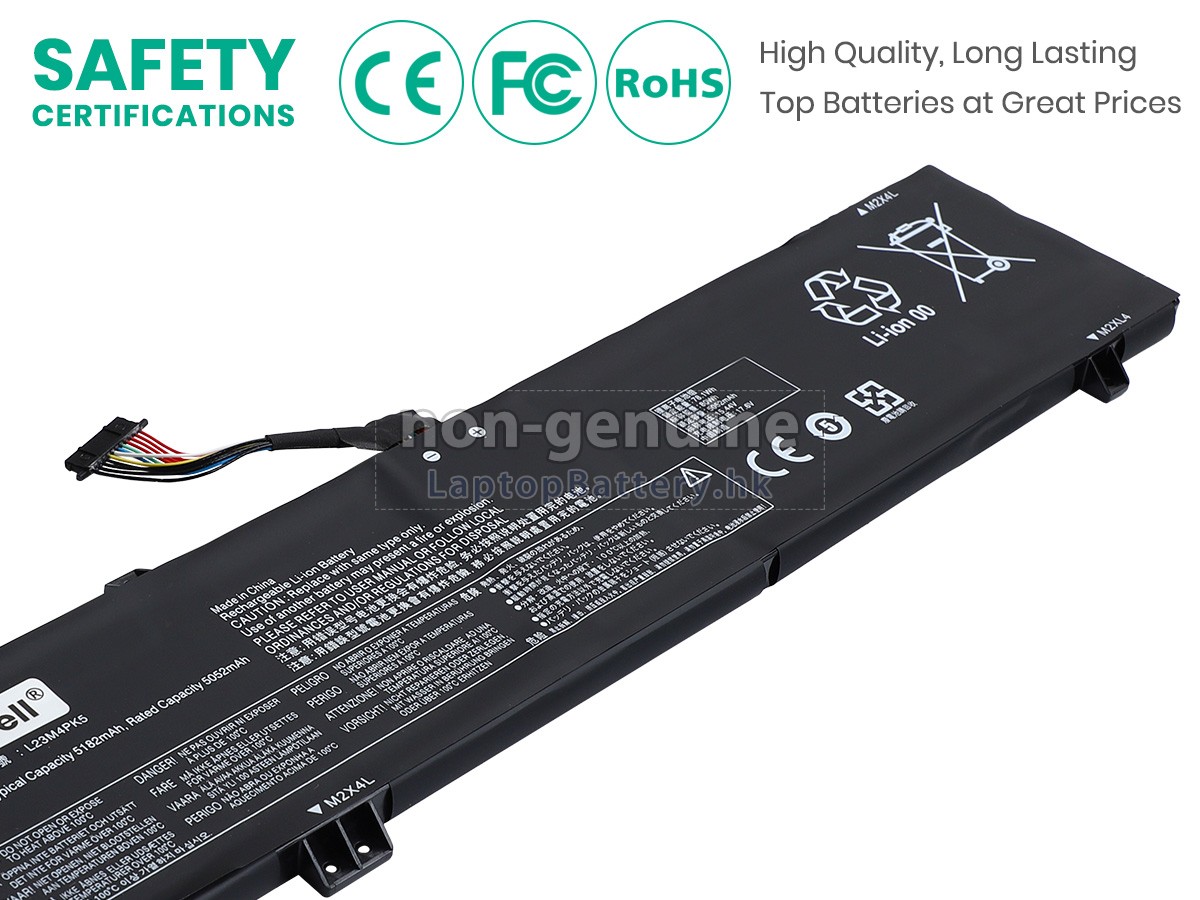 Lenovo L23C4PK5代用電池