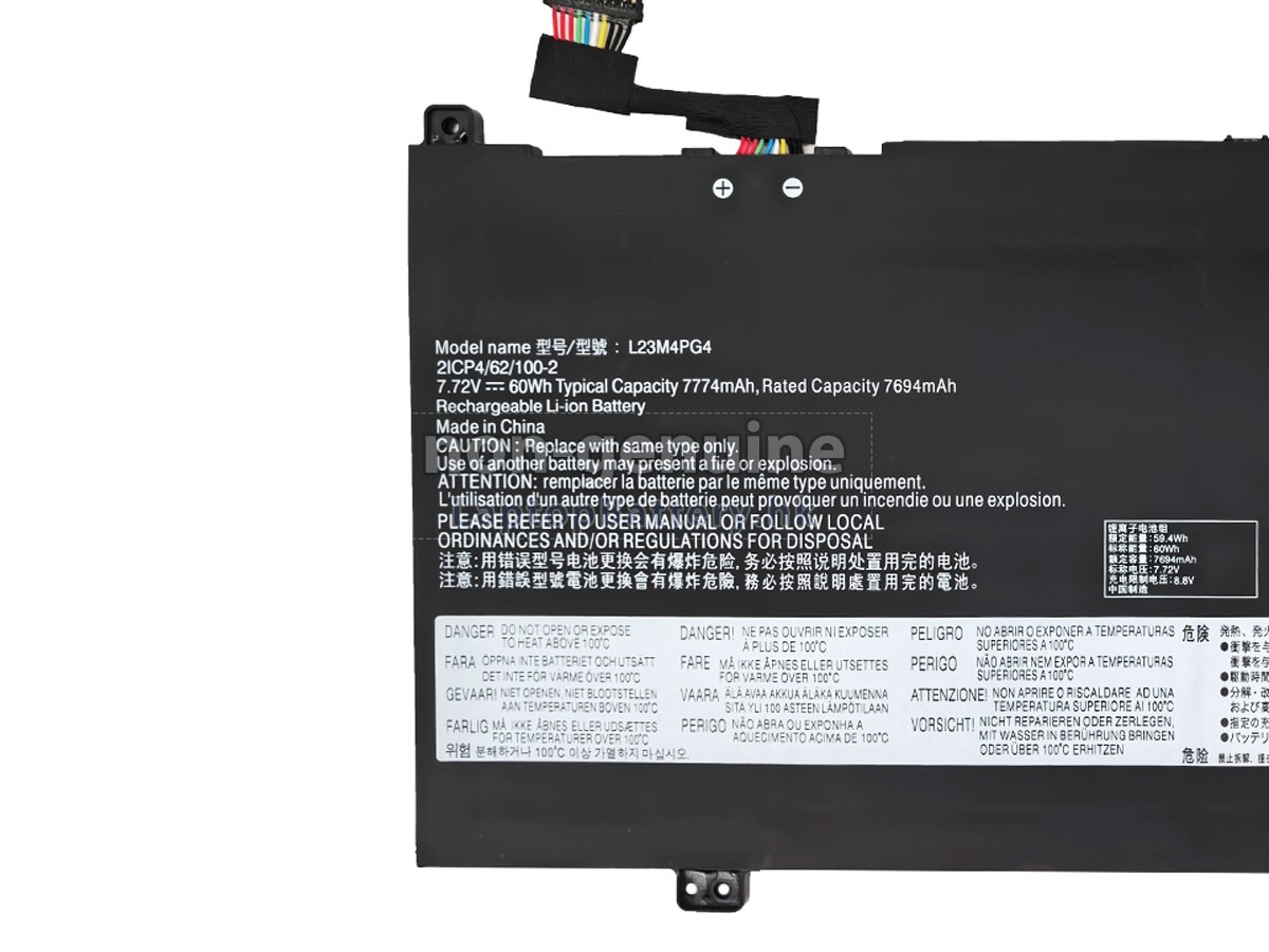 Lenovo 5B11N50695代用電池