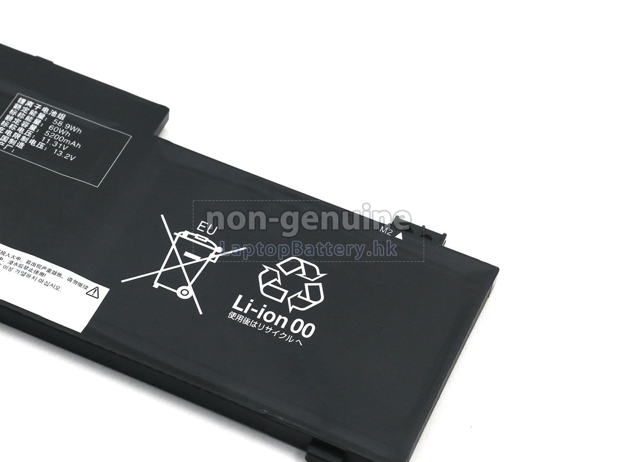 Lenovo IdeaPad SLIM 5 16IRH10-83HS00A1RA代用電池