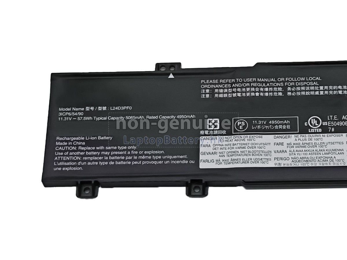 Lenovo 5B11Q32531代用電池