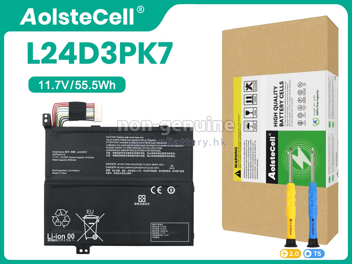 Lenovo L24L3PK7代用電池