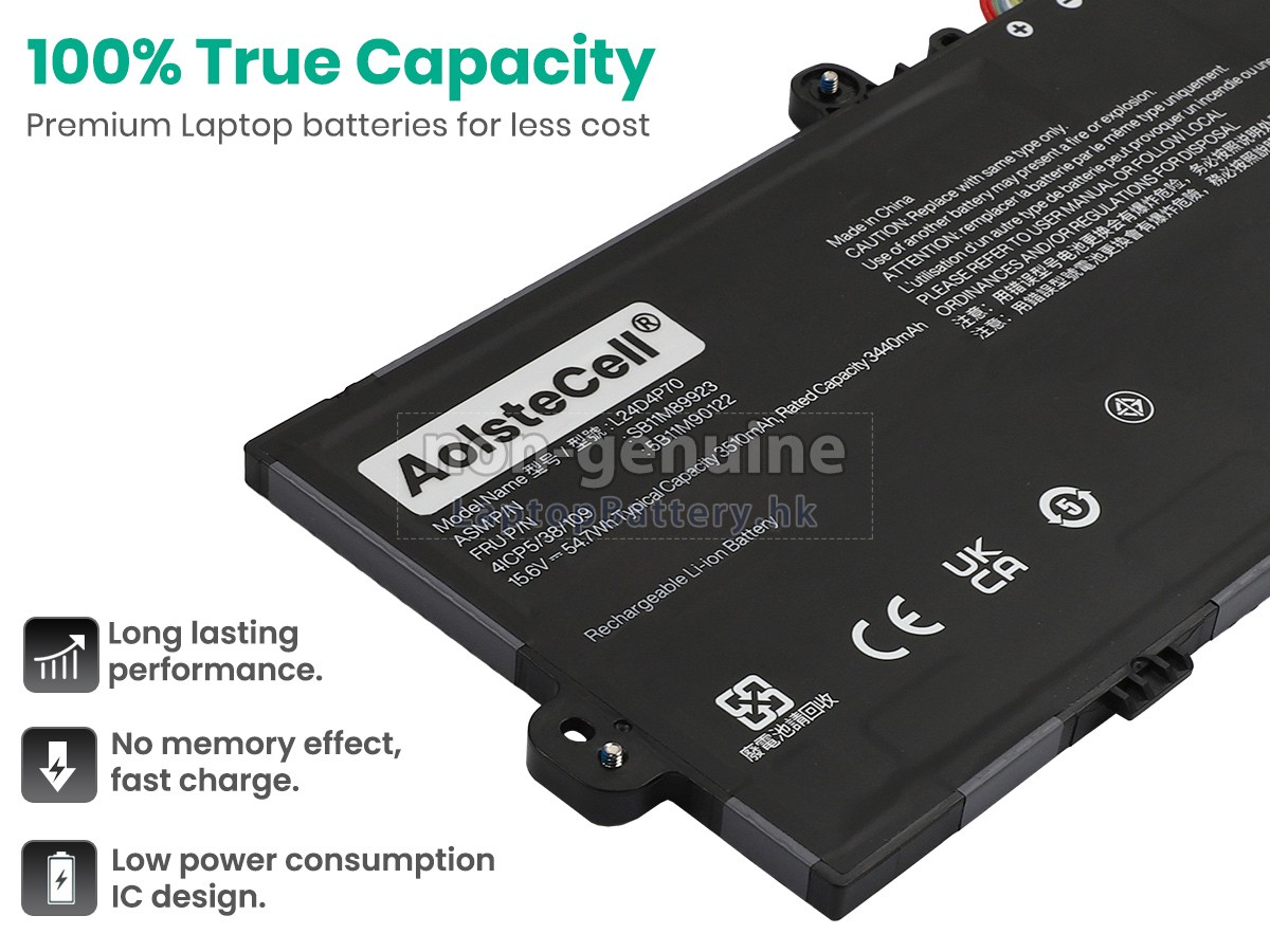 Lenovo ThinkPad X13 GEN 6-21RK000XML代用電池