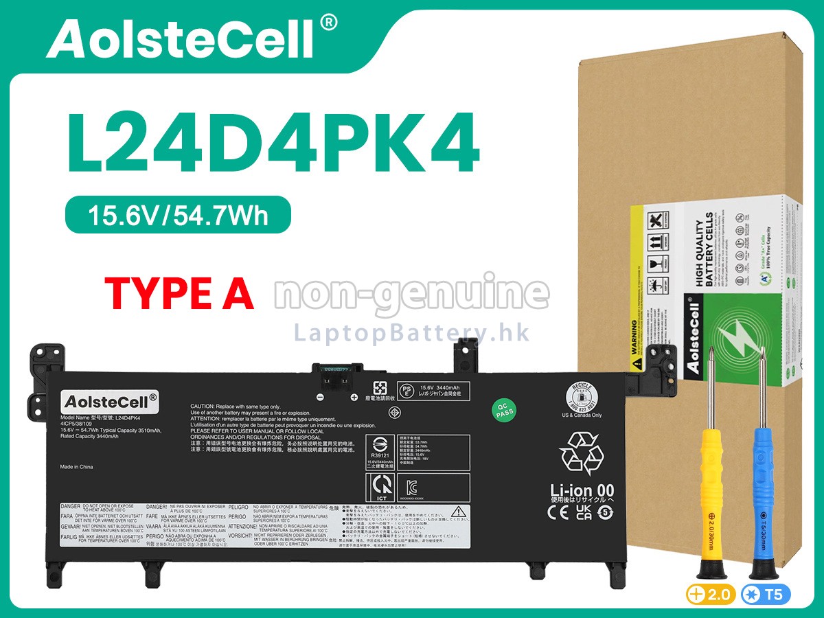 Lenovo L24D4PK4-T1代用電池