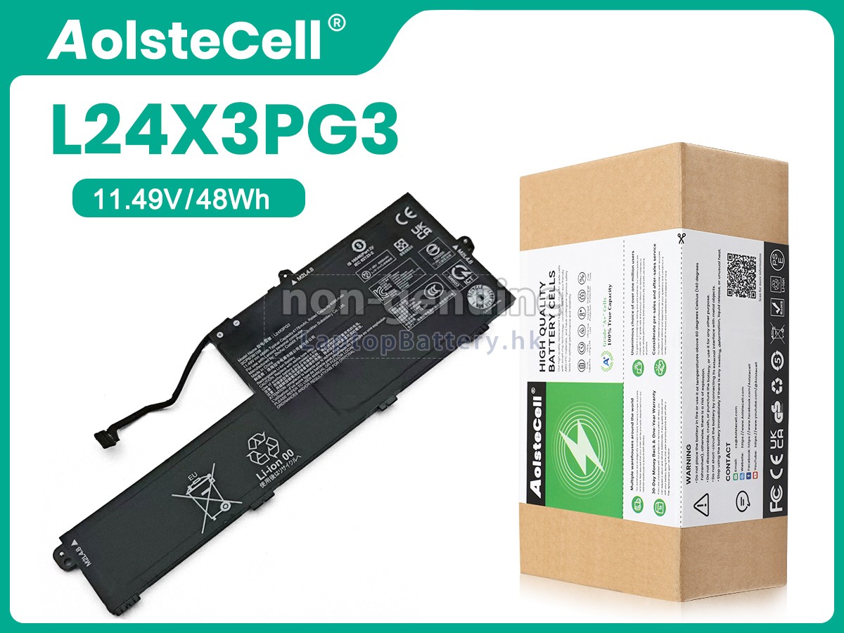 Lenovo L24X3PG3代用電池