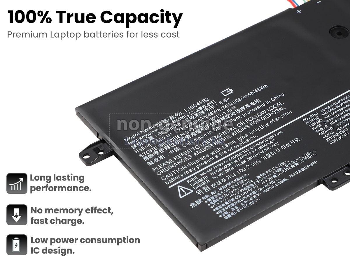 LENOVO聯想IdeaPad 720S-13IKB電池