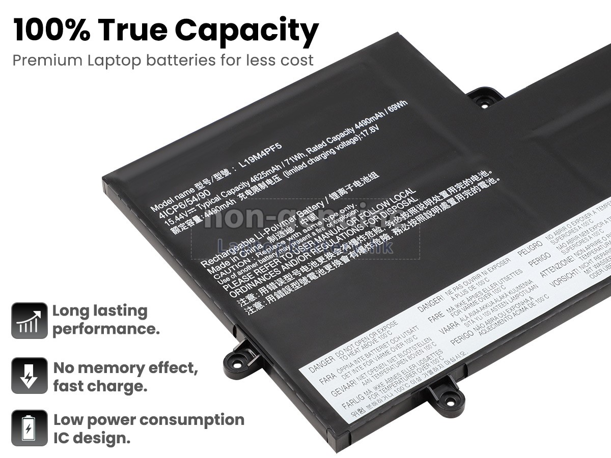 LENOVO聯想L19M4PF5電池
