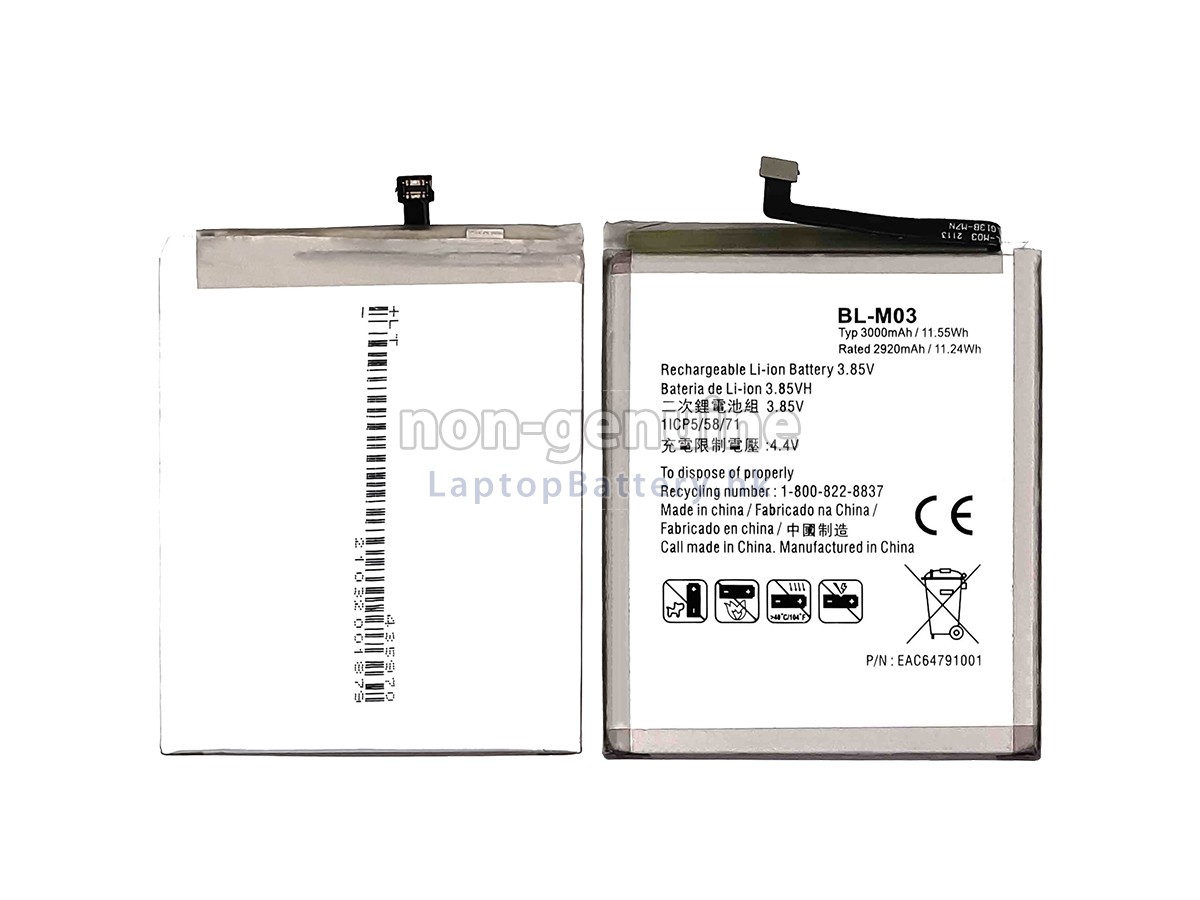 LG BL-M03代用電池