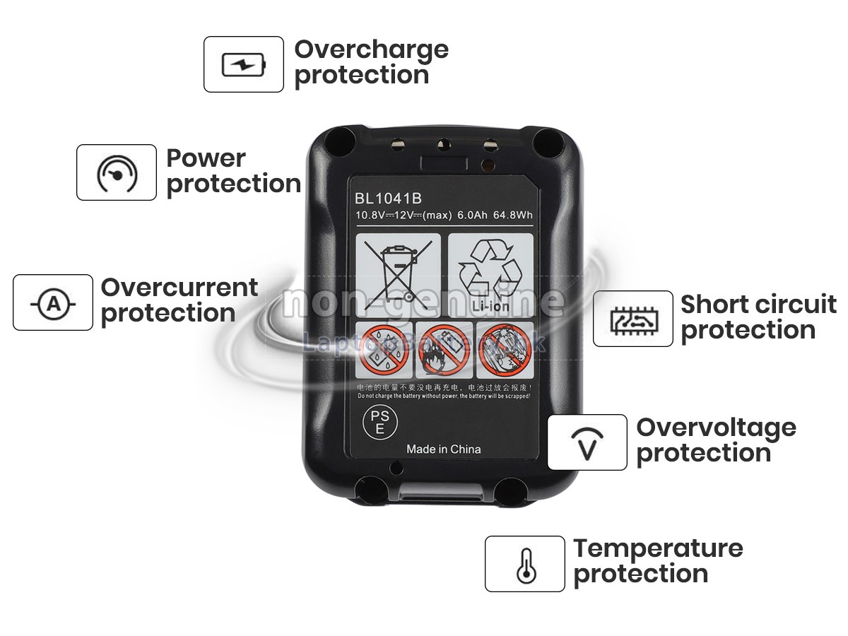 Makita BL1041代用電池