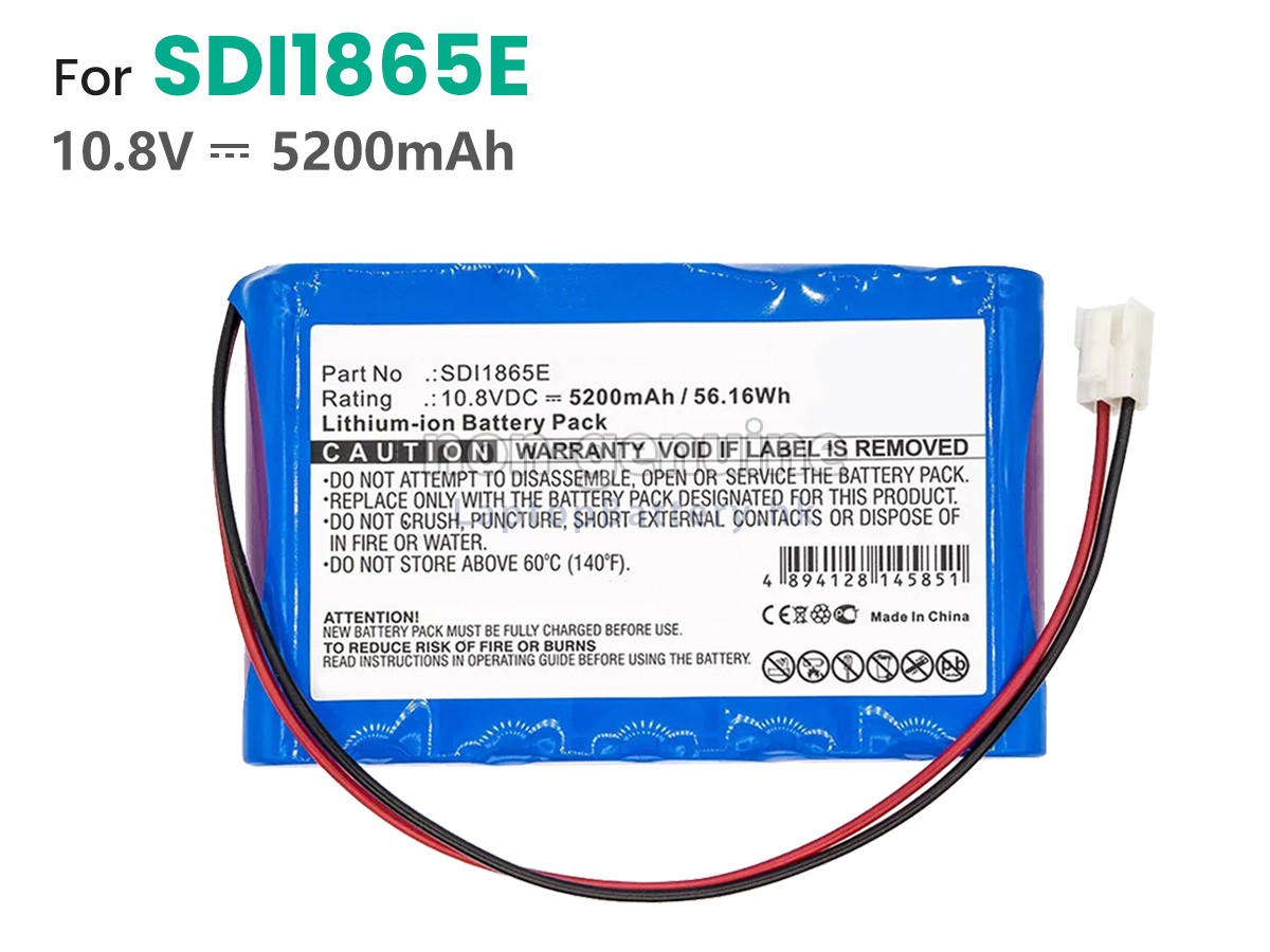 Mekics SDI1865E代用電池
