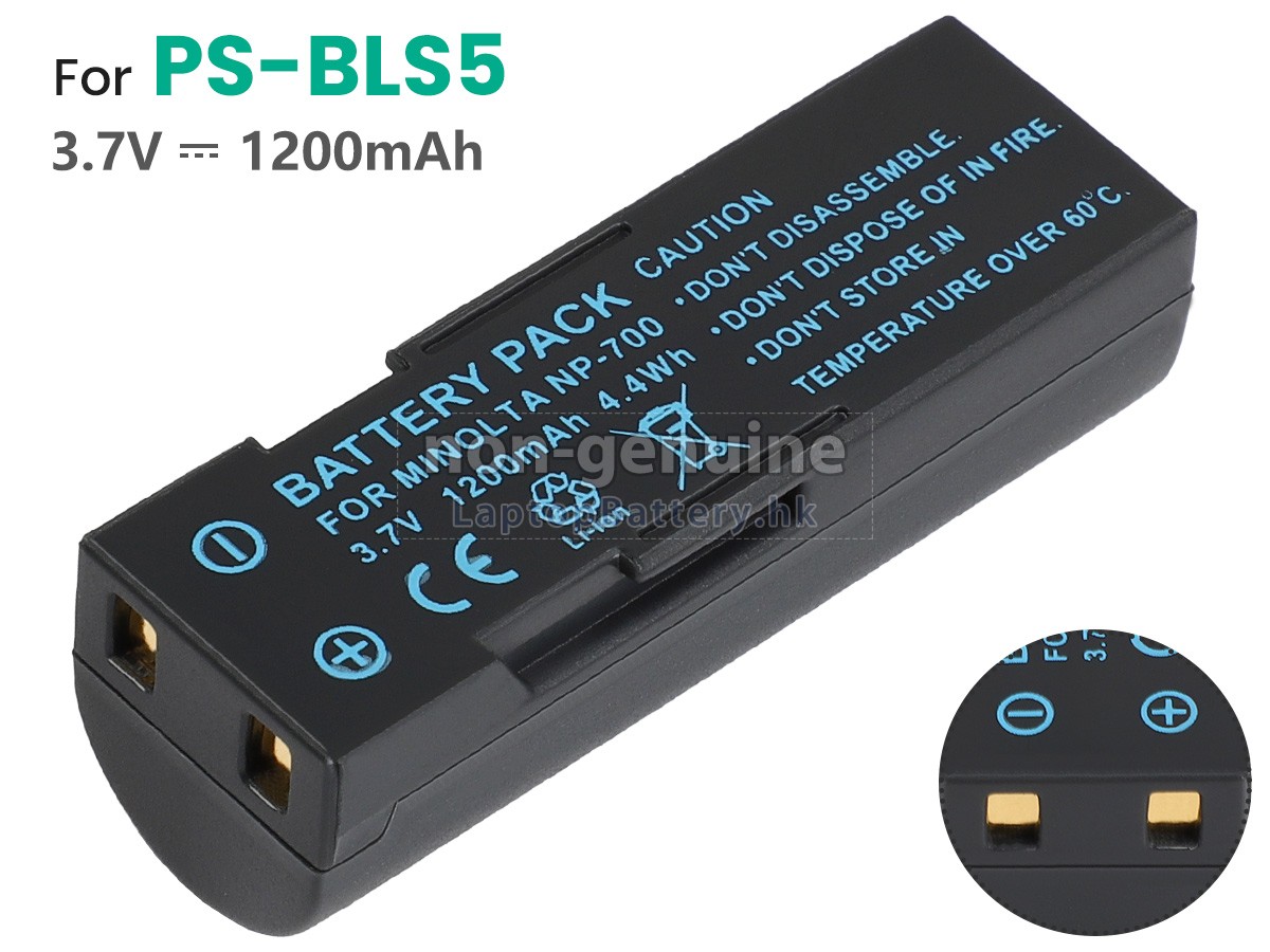 Minolta DIMAGE X50代用電池