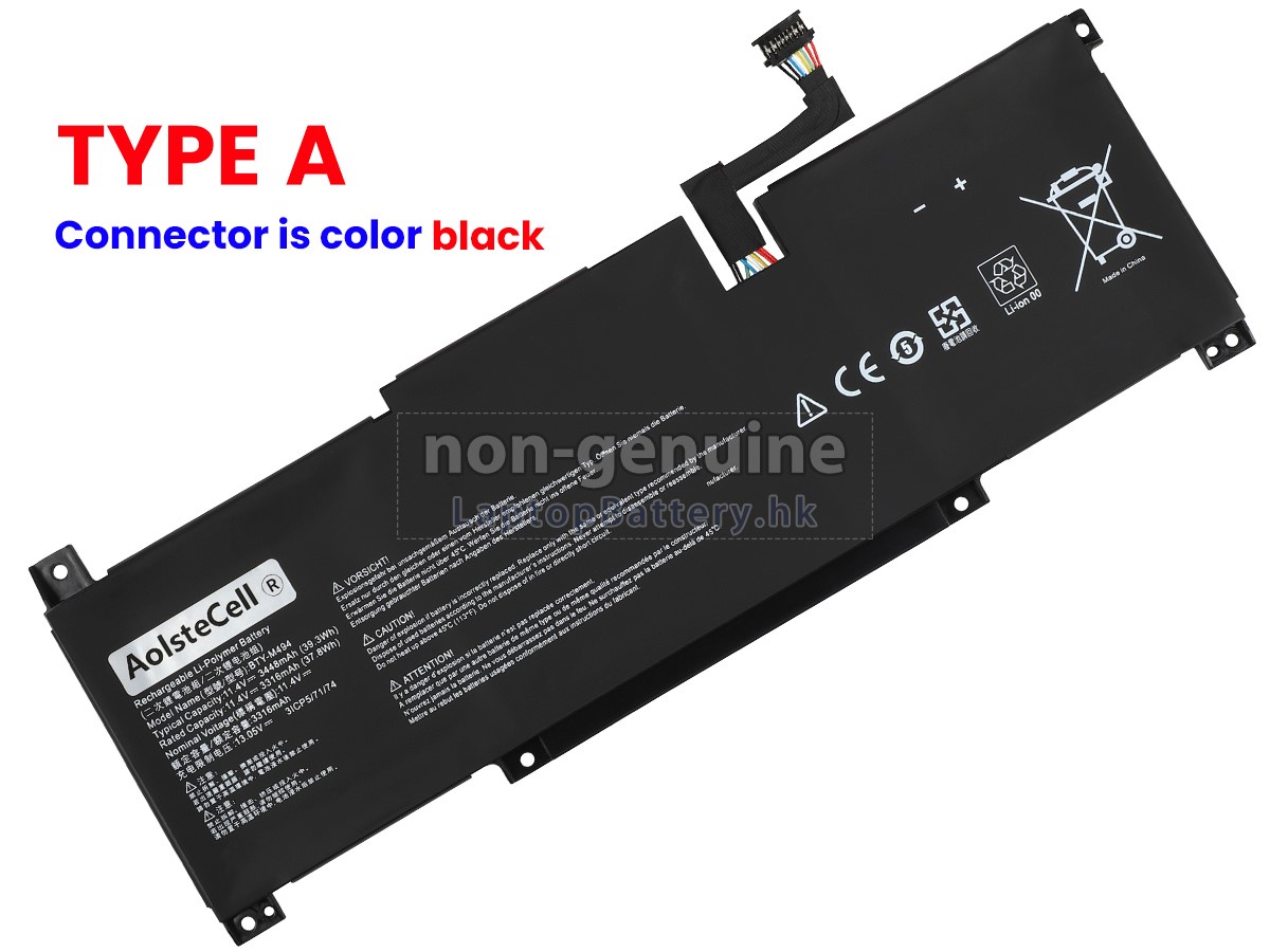 MSI MODERN 14 C7M-217FR代用電池