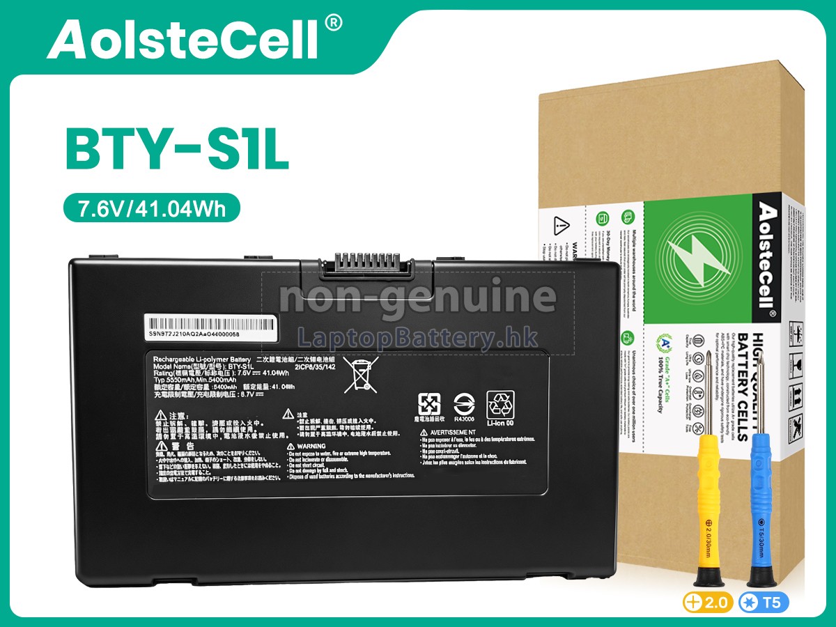 MSI BTY-S1L代用電池