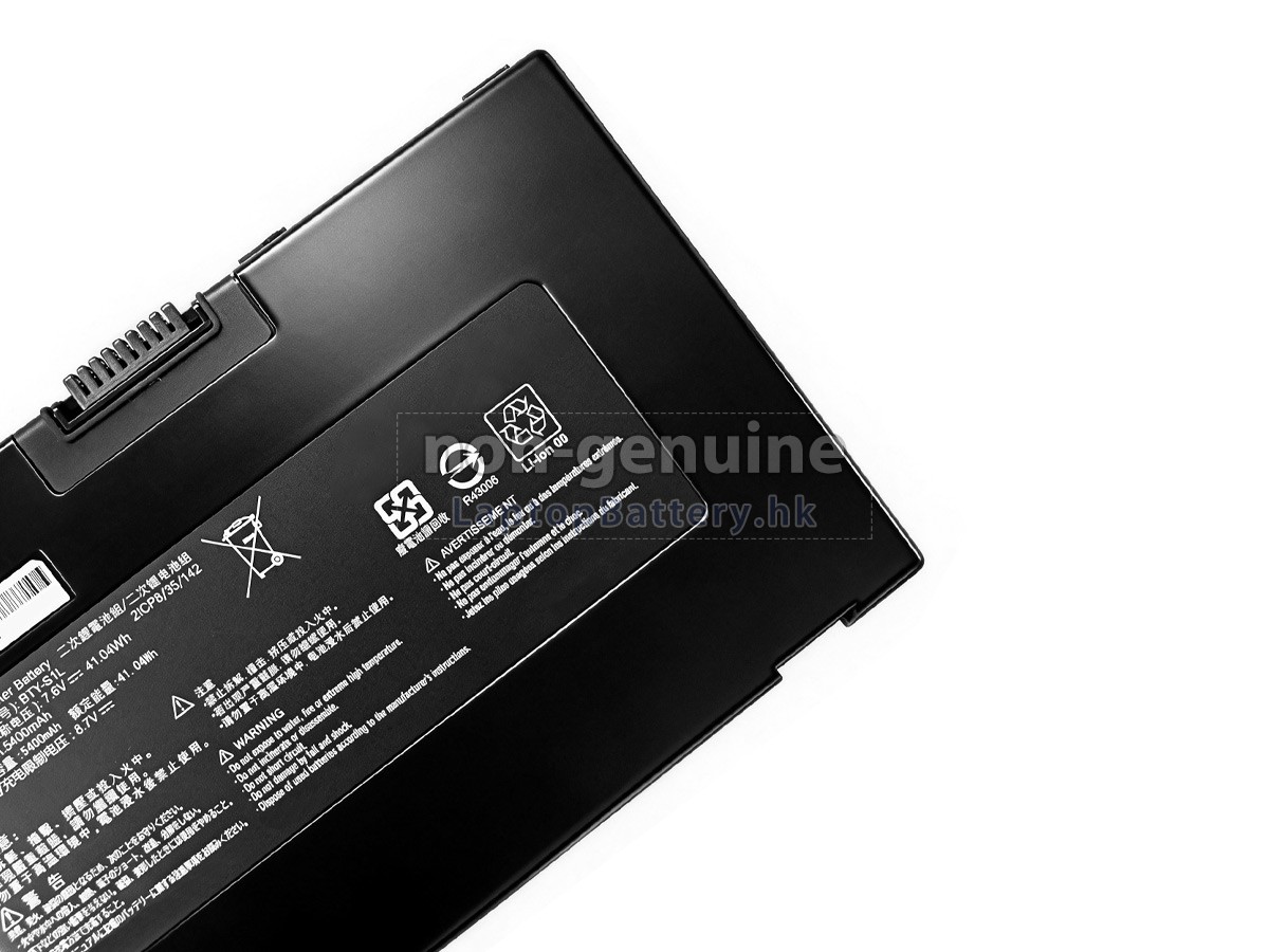 MSI BTY-S1L代用電池