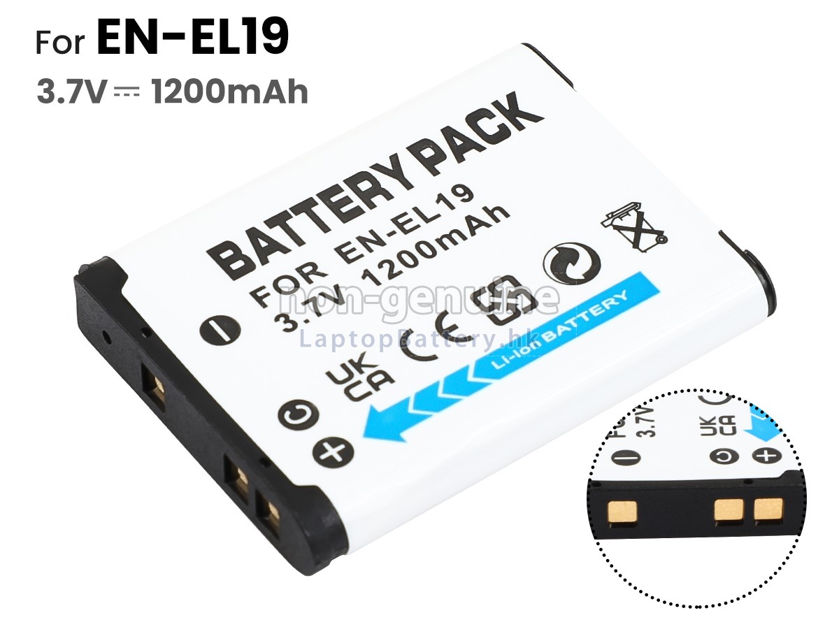 Nikon COOLPIX S32代用電池