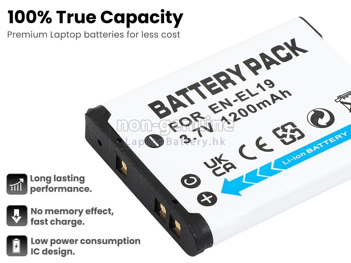 Nikon COOLPIX S32代用電池