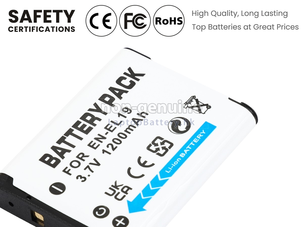 Nikon COOLPIX S32代用電池