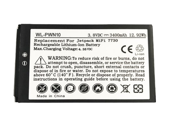 NOVATEL Jetpack MiFi 7730L電池