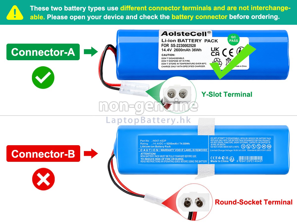 Rowenta SS-2230002529代用電池