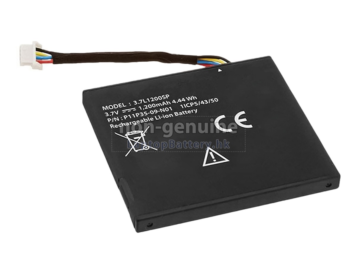 Texas Instruments 3.7L1200SP代用電池