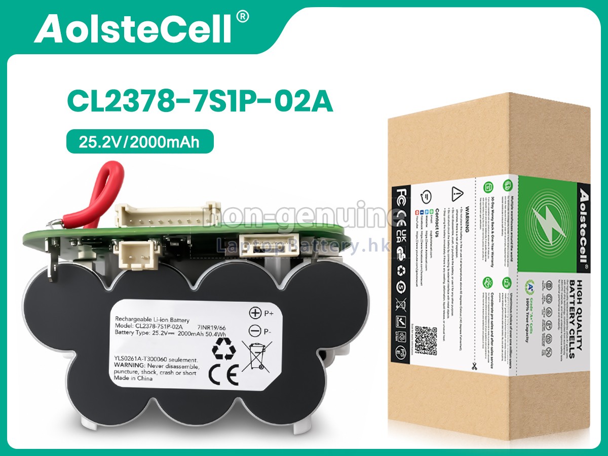 Tineco CL2378-7S1P-02A代用電池