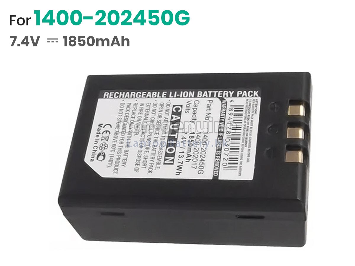 Unitech 1400-202017代用電池